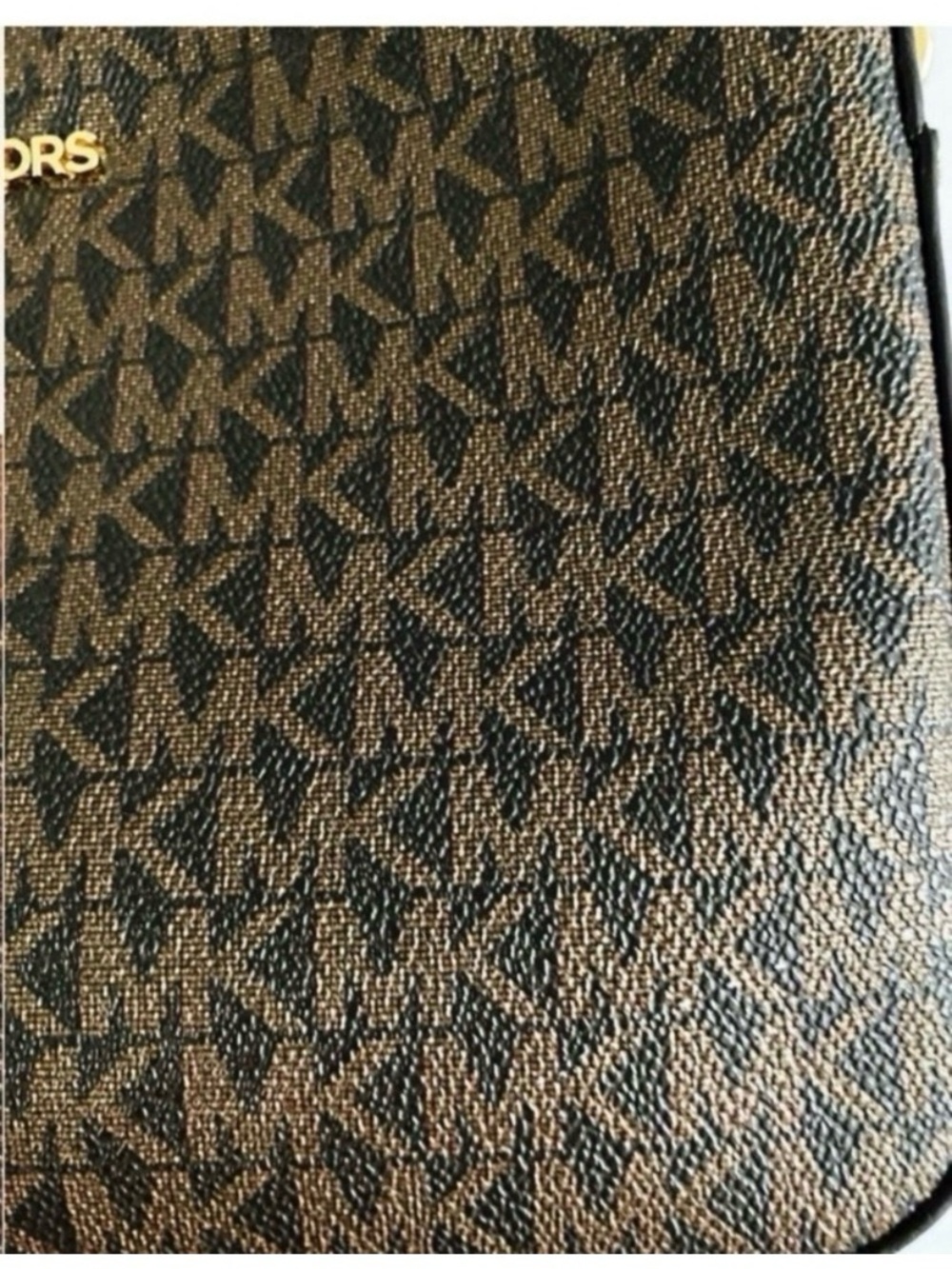 MICHAEL KORS Brown MK Logo Crossbody Bag - Picture 8 of 10